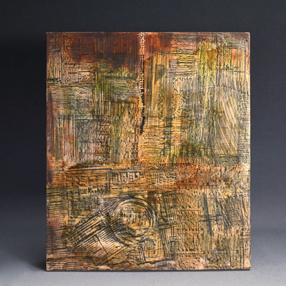 Untitled, frottage mixed media, 1965 ー野村 耕