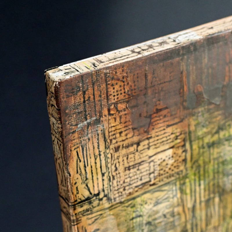 Untitled, frottage mixed media, 1965 ー野村 耕