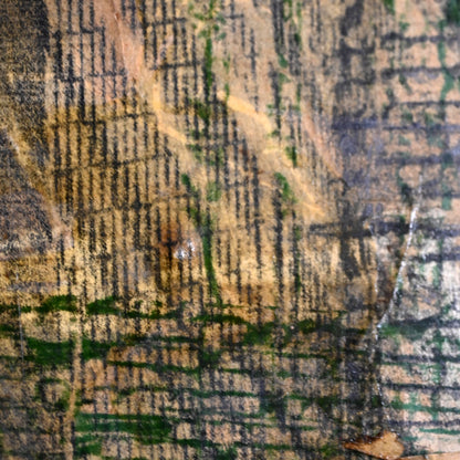 Untitled, frottage mixed media, 1965 ー野村 耕