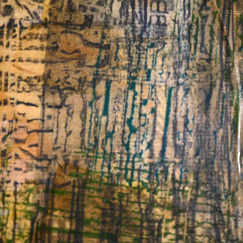 Untitled, frottage mixed media, 1965 ー野村 耕