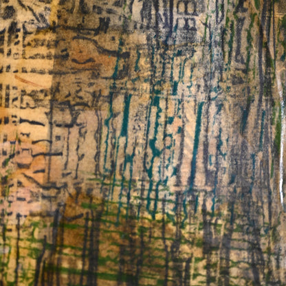 Untitled, frottage mixed media, 1965 ー野村 耕