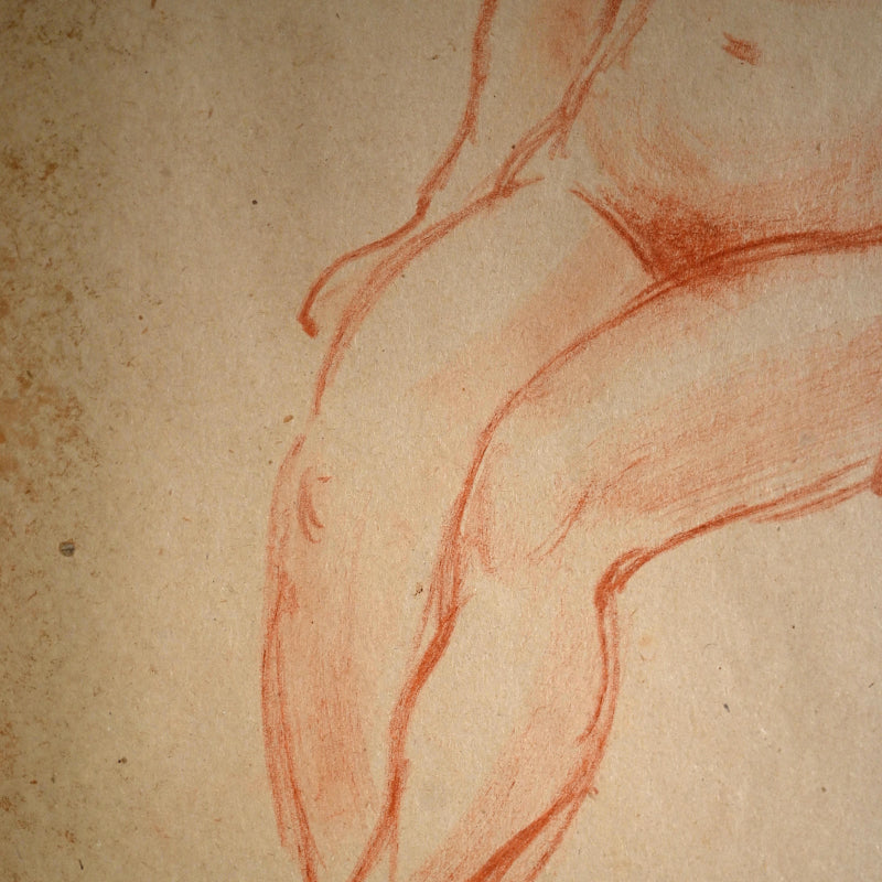 Early Study of a Nude, 1940s ー野村 耕 素描 “裸婦”