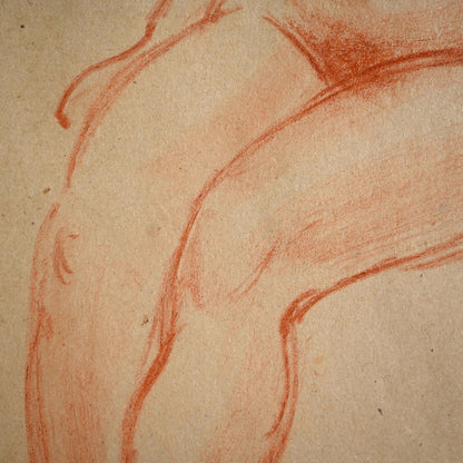Early Study of a Nude, 1940s ー野村 耕 素描 “裸婦”