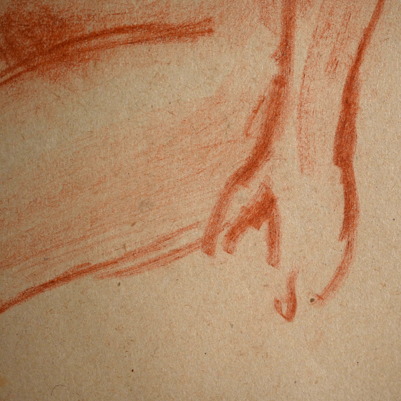 Early Study of a Nude, 1940s ー野村 耕 素描 “裸婦”
