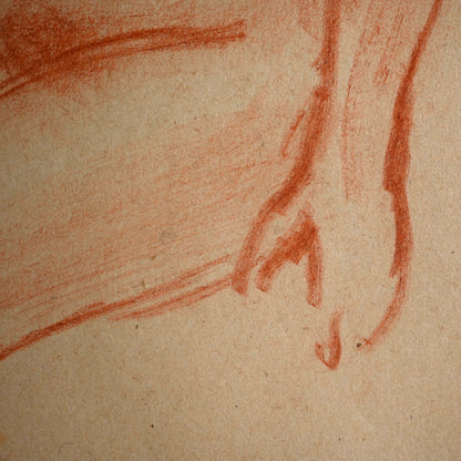 Early Study of a Nude, 1940s ー野村 耕 素描 “裸婦”