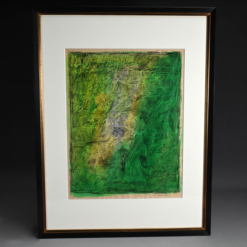 Frottage Composition, 1984 ー野村 耕 “線”