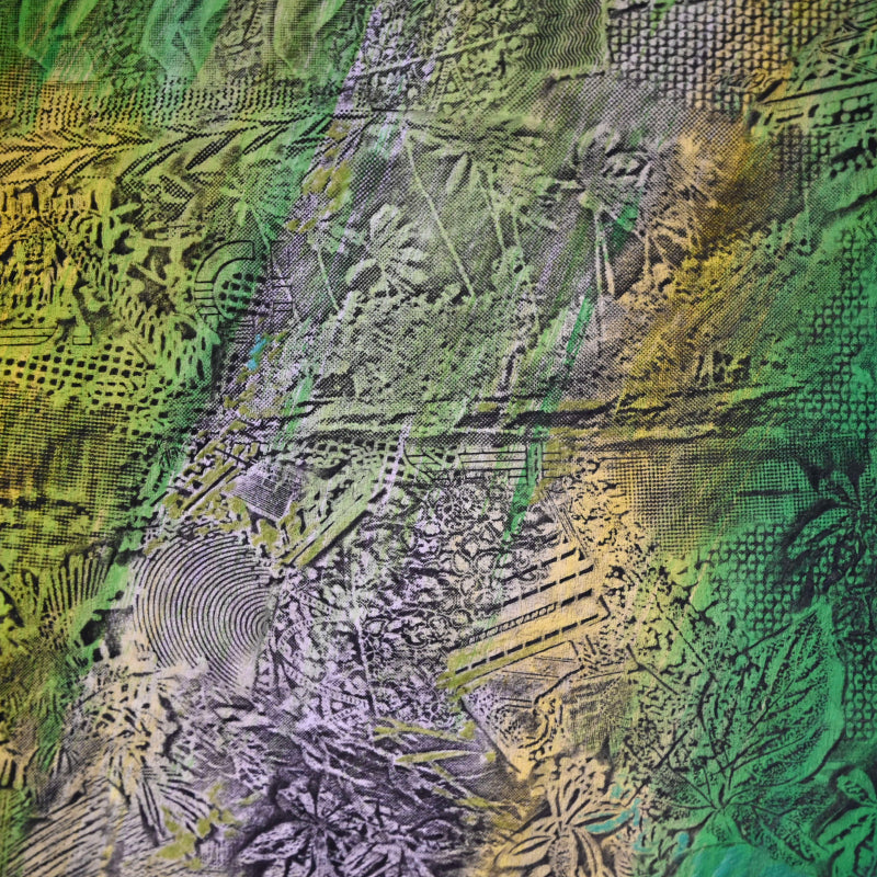 Frottage Composition, 1984 ー野村 耕 “線”