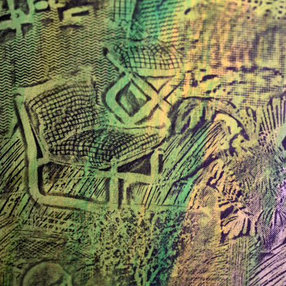 Frottage Composition, 1984 ー野村 耕 “線”