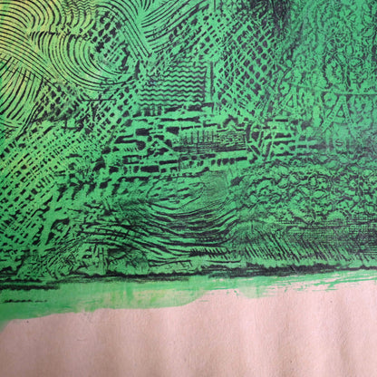 Frottage Composition, 1984 ー野村 耕 “線”