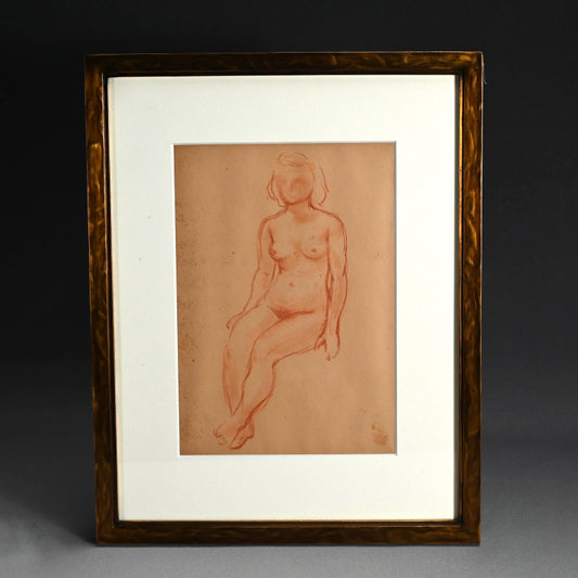 Early Study of a Nude, 1940s ー野村 耕 素描 “裸婦”