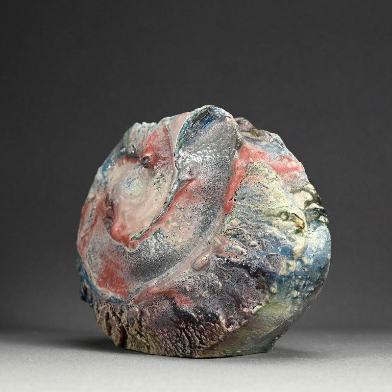 Fabulous Manyosai Vase ー林 正太郎 “万葉彩渦巻紋花器”