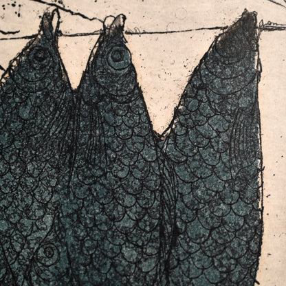 “Fish Market”, prints edition No. 10/30 ー下村 良之介 “魚市場”