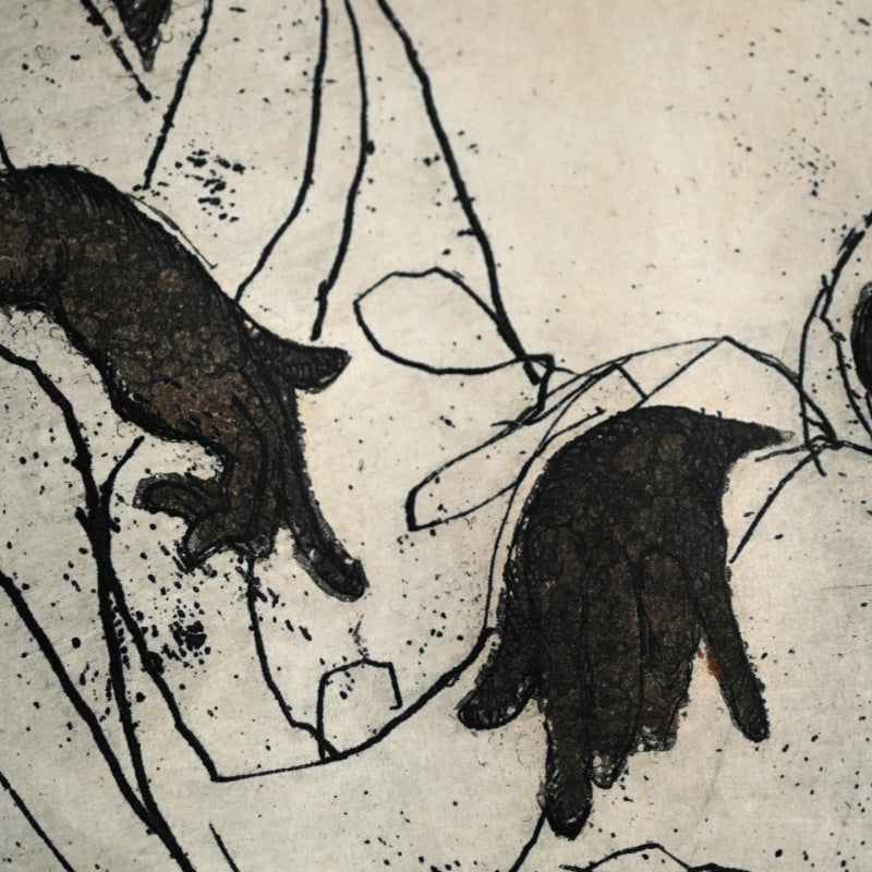 “Fish Market”, prints edition No. 10/30 ー下村 良之介 “魚市場”