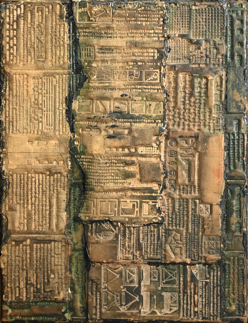 Mid-century Print Mold Collage ー野村 耕 “それら”