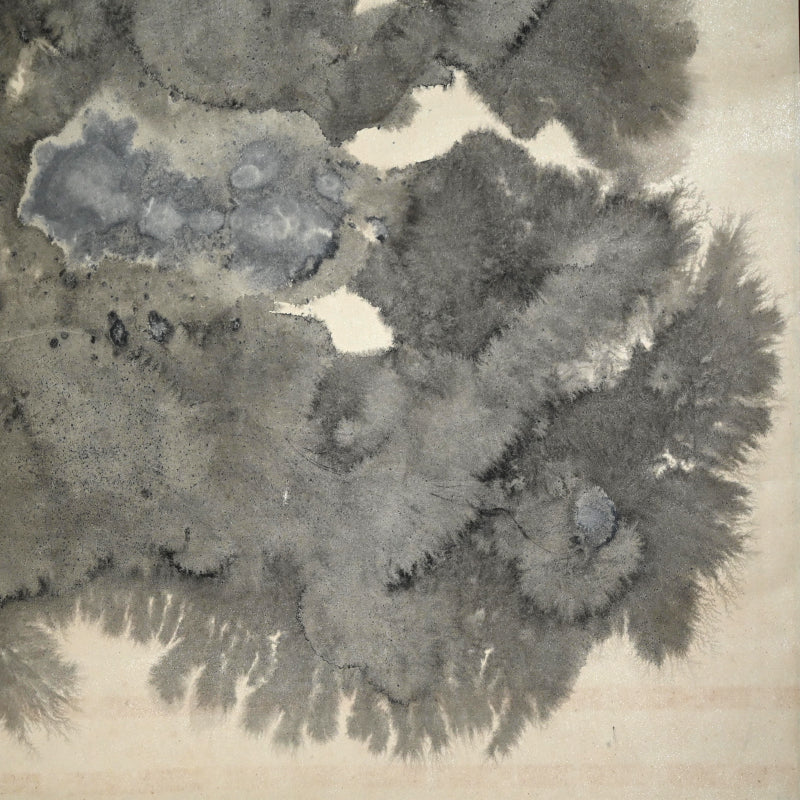 Mid-century Abstract Sumie Scroll ー大林 天洞