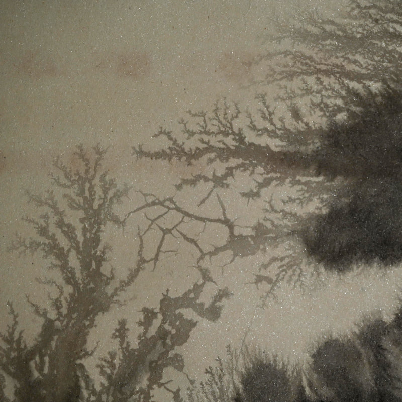 Mid-century Abstract Sumie Scroll ー大林 天洞