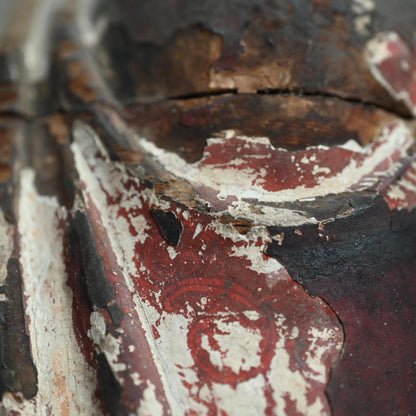 Antique Buddhist Image of the Zen Patriarch Daruma