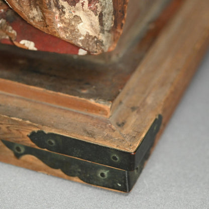 Antique Buddhist Image of the Zen Patriarch Daruma
