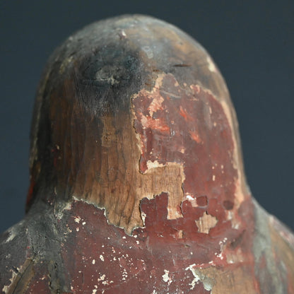 Antique Buddhist Image of the Zen Patriarch Daruma