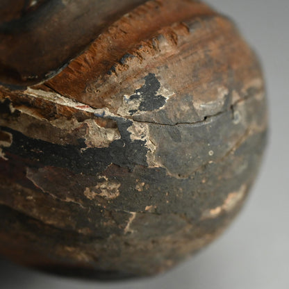Antique Buddhist Image of the Zen Patriarch Daruma