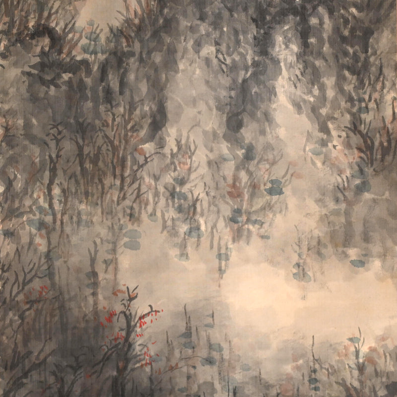 Mystical Taisho p. Zen Landscape ー白倉 二峰 "安林帰収"