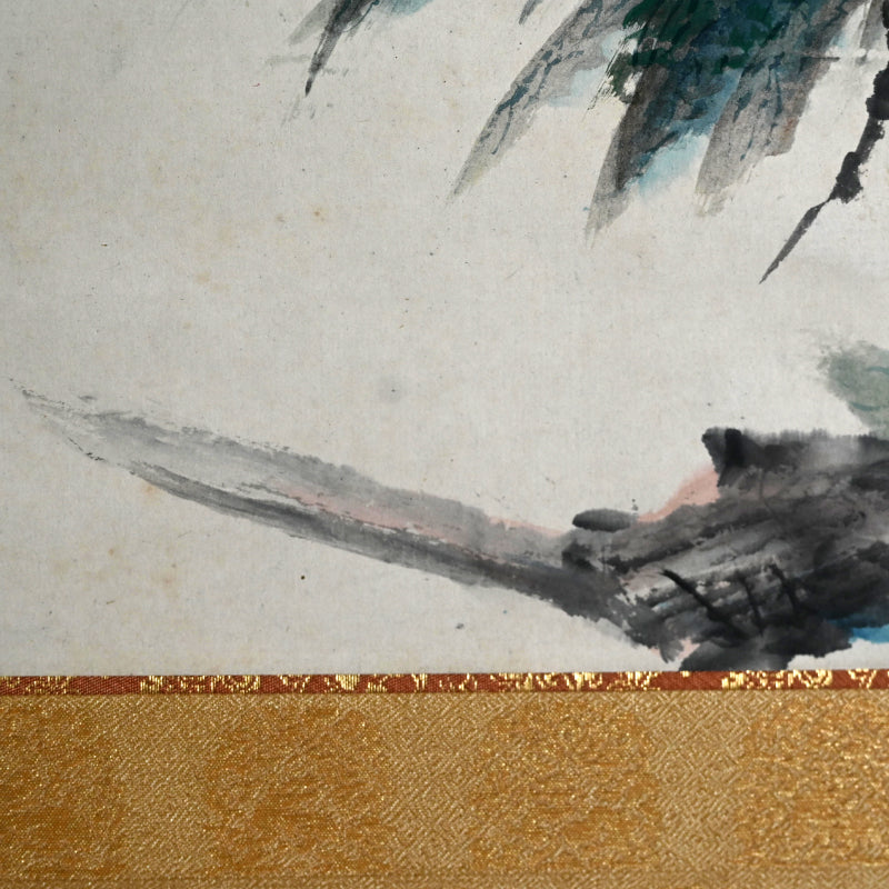 The Immortal Peach, Taisho p. Scroll ー堂本 印象 “桃”