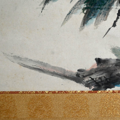 The Immortal Peach, Taisho p. Scroll ー堂本 印象 “桃”