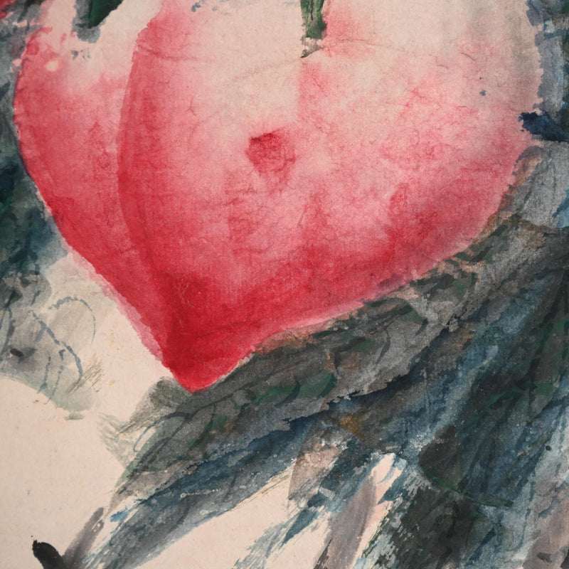 The Immortal Peach, Taisho p. Scroll ー堂本 印象 “桃”