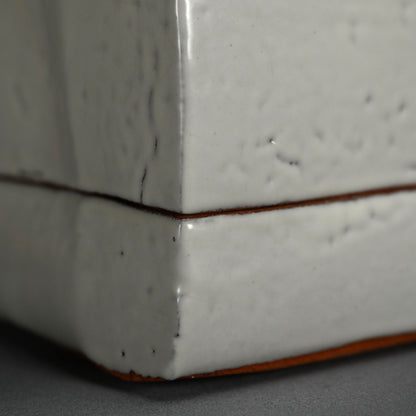 Sculptural Ceramic “Luminous” Box ー三輪 和彦 (十三代 休雪) "輝環"