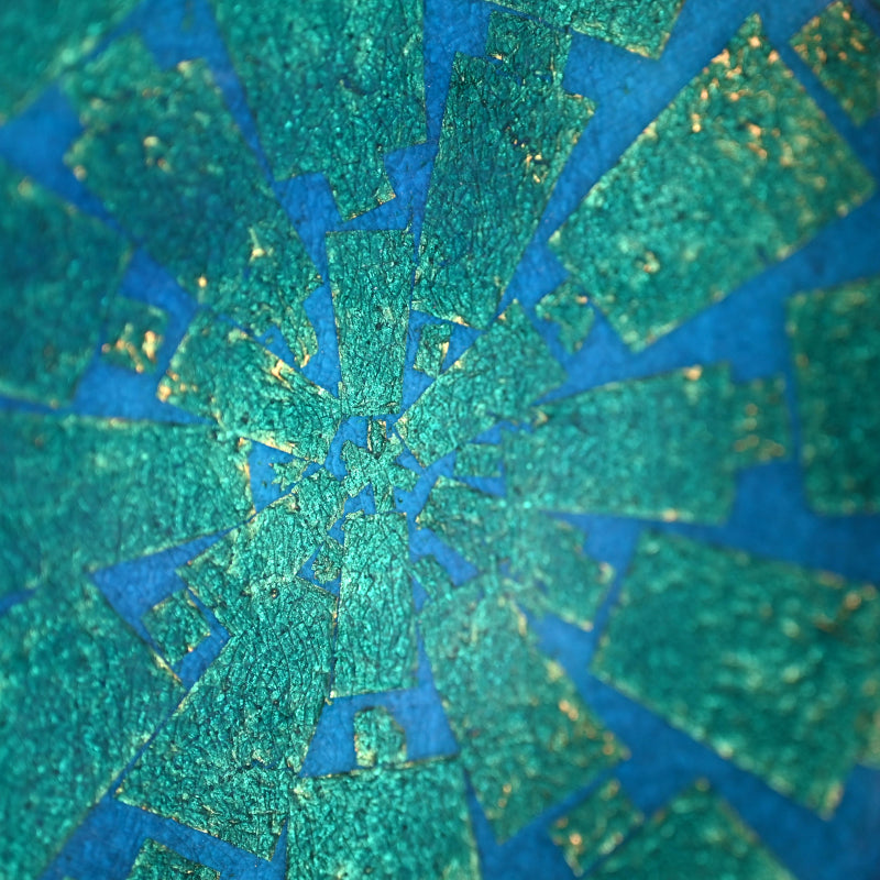 Large Gold Decorated Bowl ー小野 伯子 “釉裏金彩 菓子鉢”
