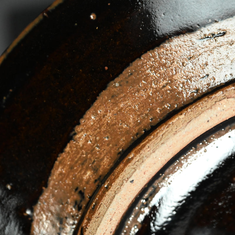 Unusual Plate by LNT ー浜田 庄司 “焼〆流梅皿”