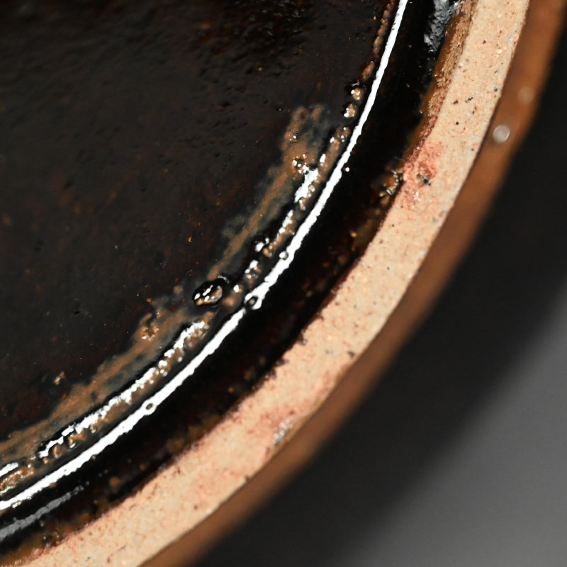 Unusual Plate by LNT ー浜田 庄司 “焼〆流梅皿”