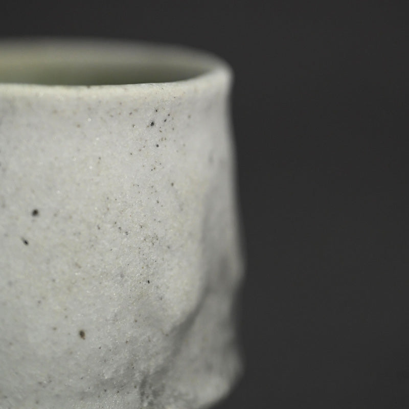 White Maccha Chawan Tea Bowl ー辻村 唯 “白志野 茶盌”