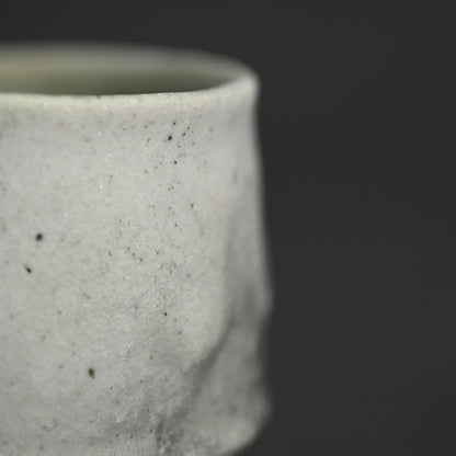 White Maccha Chawan Tea Bowl ー辻村 唯 “白志野 茶盌”