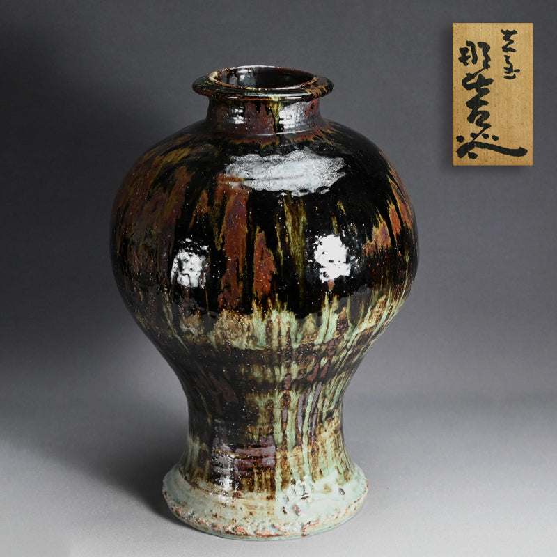 Large Tsubo Vase ー月形 那比古 “鬼伊賀大壺”