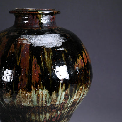 Large Tsubo Vase ー月形 那比古 “鬼伊賀大壺”