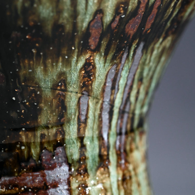 Large Tsubo Vase ー月形 那比古 “鬼伊賀大壺”