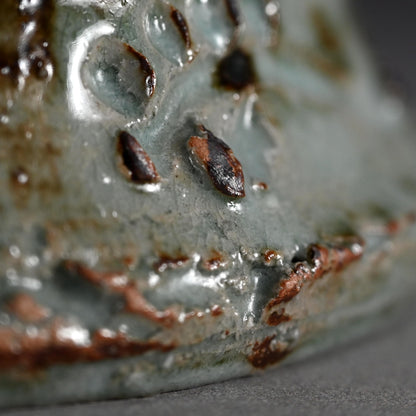 Large Tsubo Vase ー月形 那比古 “鬼伊賀大壺”