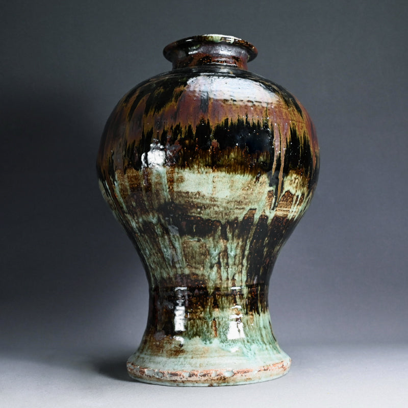 Large Tsubo Vase ー月形 那比古 “鬼伊賀大壺”