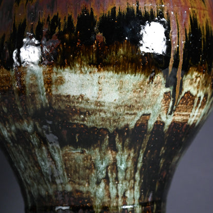 Large Tsubo Vase ー月形 那比古 “鬼伊賀大壺”