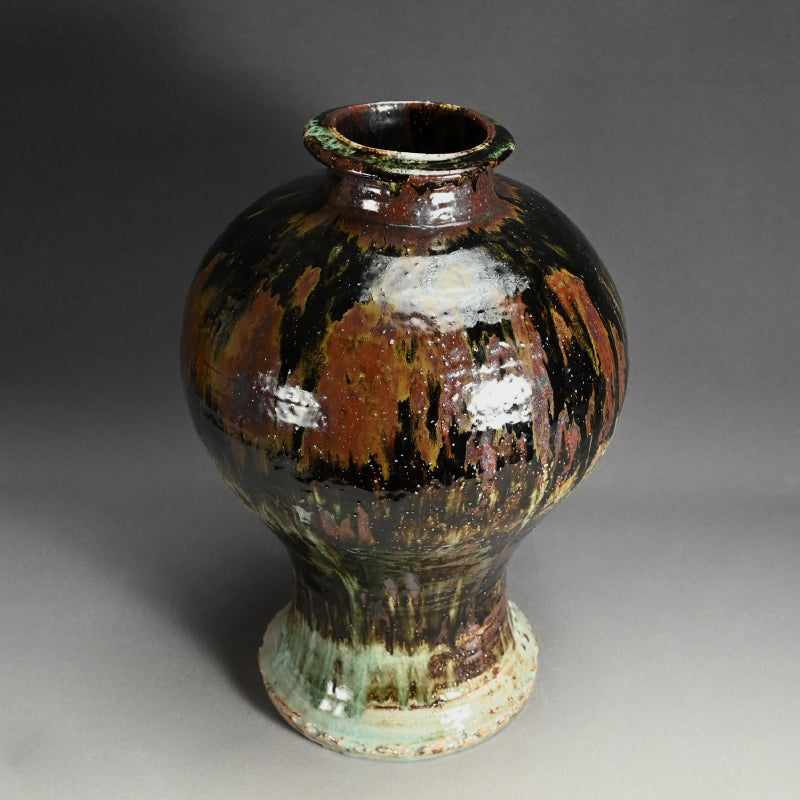 Large Tsubo Vase ー月形 那比古 “鬼伊賀大壺”