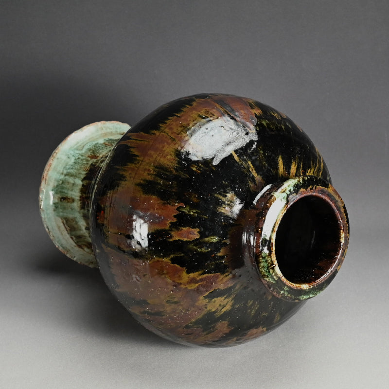 Large Tsubo Vase ー月形 那比古 “鬼伊賀大壺”