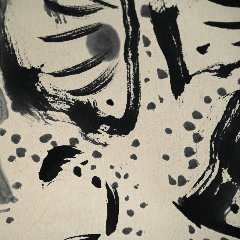 Pine and Chrysanthemum, 1927 ー福田 古道人 “松菊図”