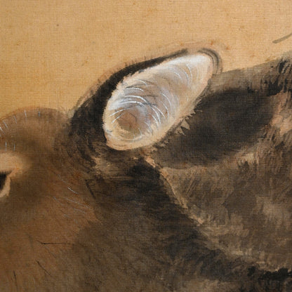 Deer in the Pine Forest ー岡本 芳水