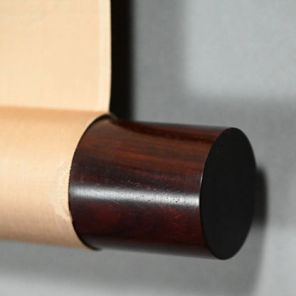 Massive Edo period Painting of Leaping Koi, Mori Gyokko