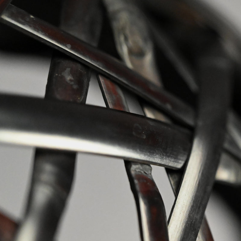 Woven Bamboo Basket ー二代 田邊 竹雲斎 “福海 花籃 鳳尾竹”