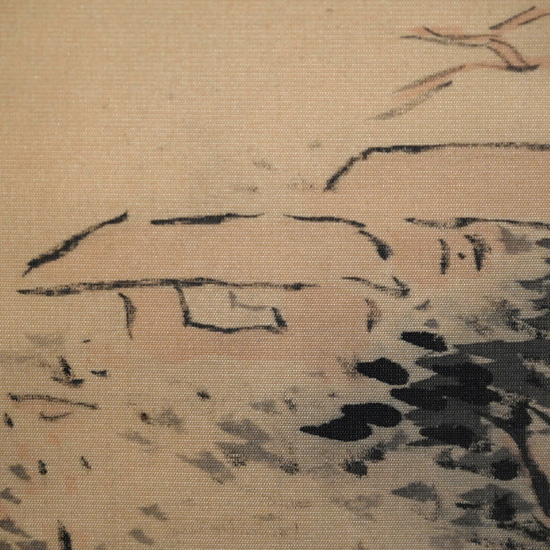 Silk Landscape Scroll ー白倉 二峰