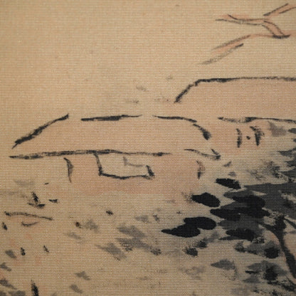 Silk Landscape Scroll ー白倉 二峰