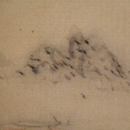 Silk Landscape Scroll ー白倉 二峰