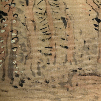 Silk Landscape Scroll ー白倉 二峰
